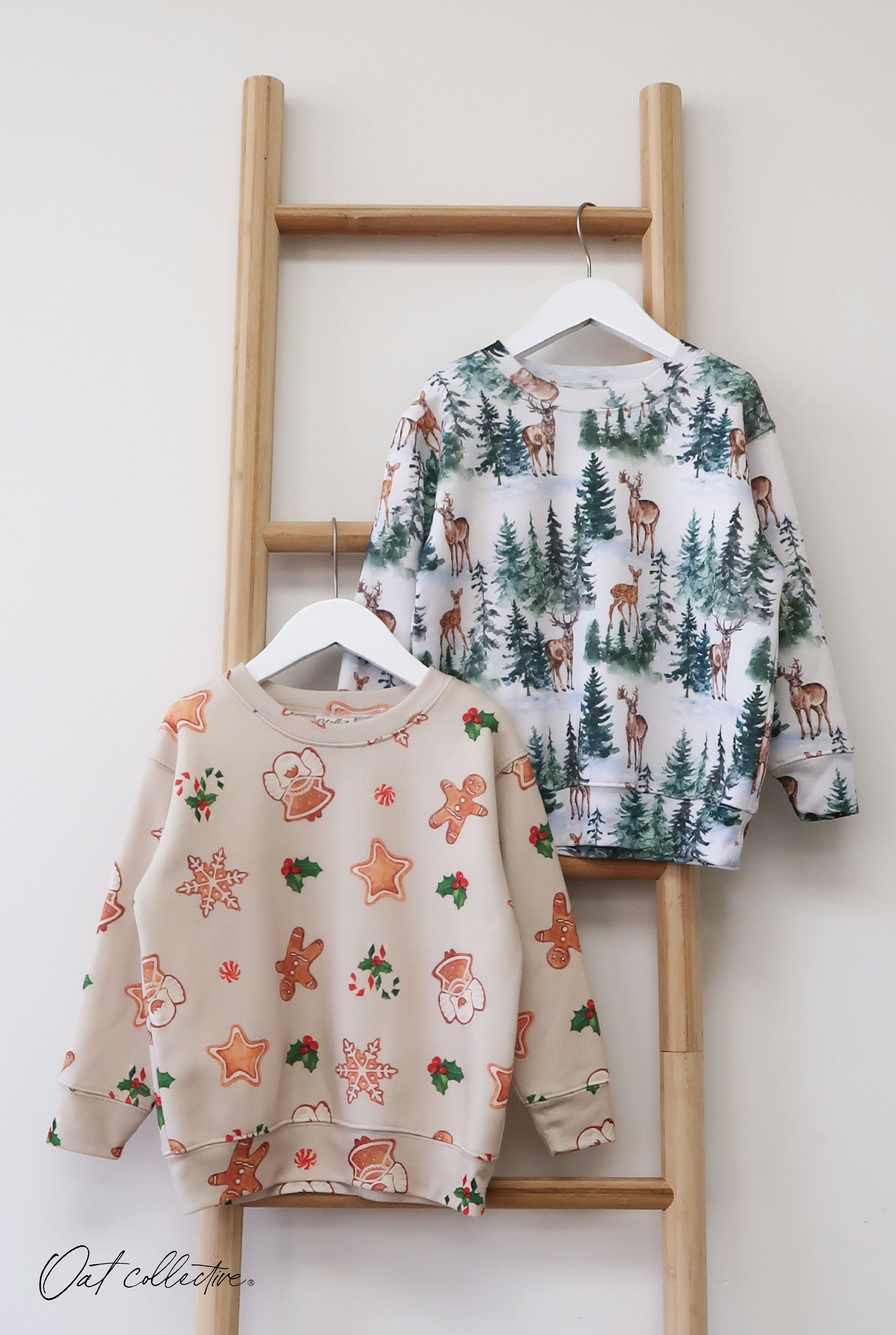 CHRISTMAS ALL OVER Toddler Graphic Sweatshirt
