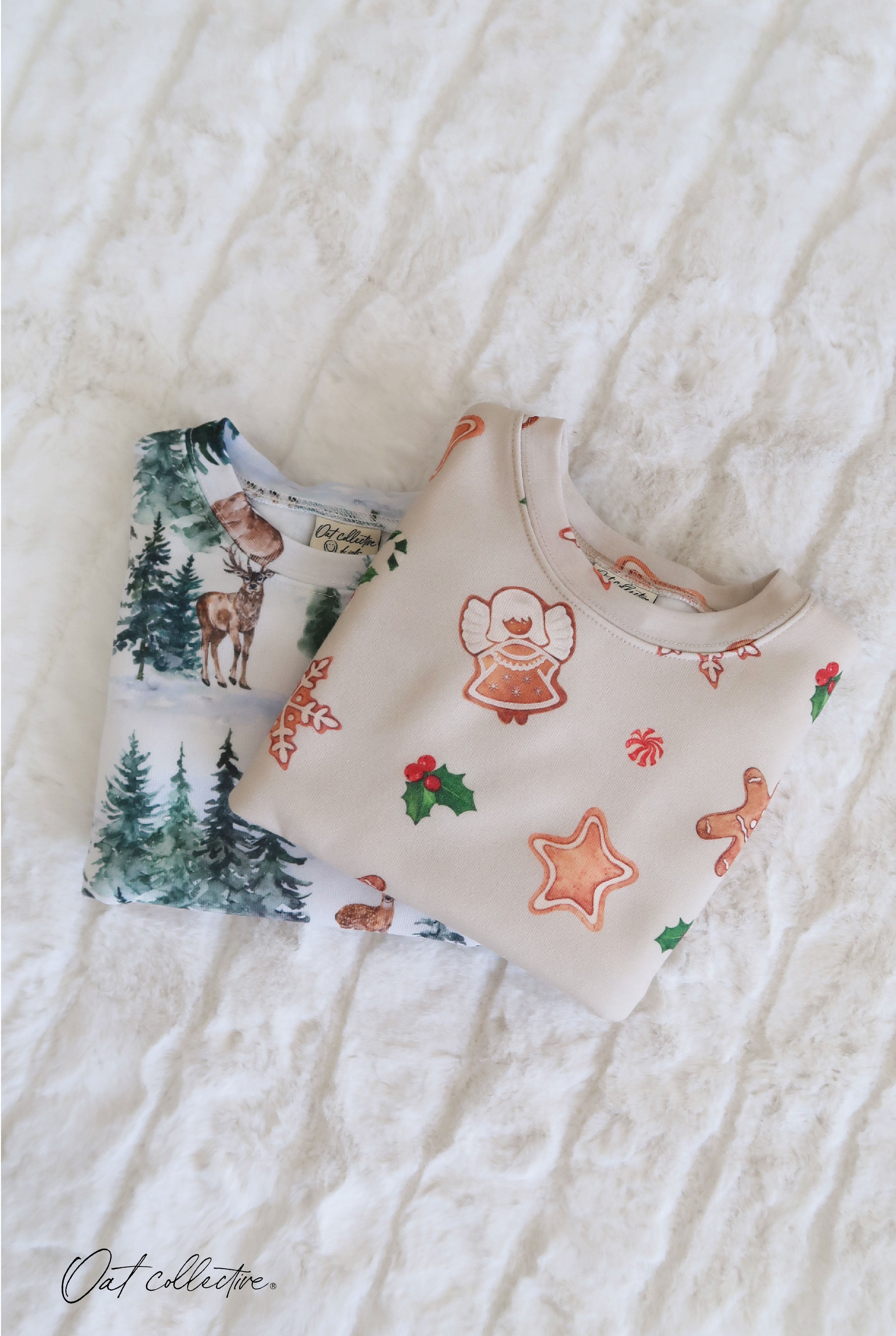 CHRISTMAS ALL OVER Toddler Graphic Sweatshirt
