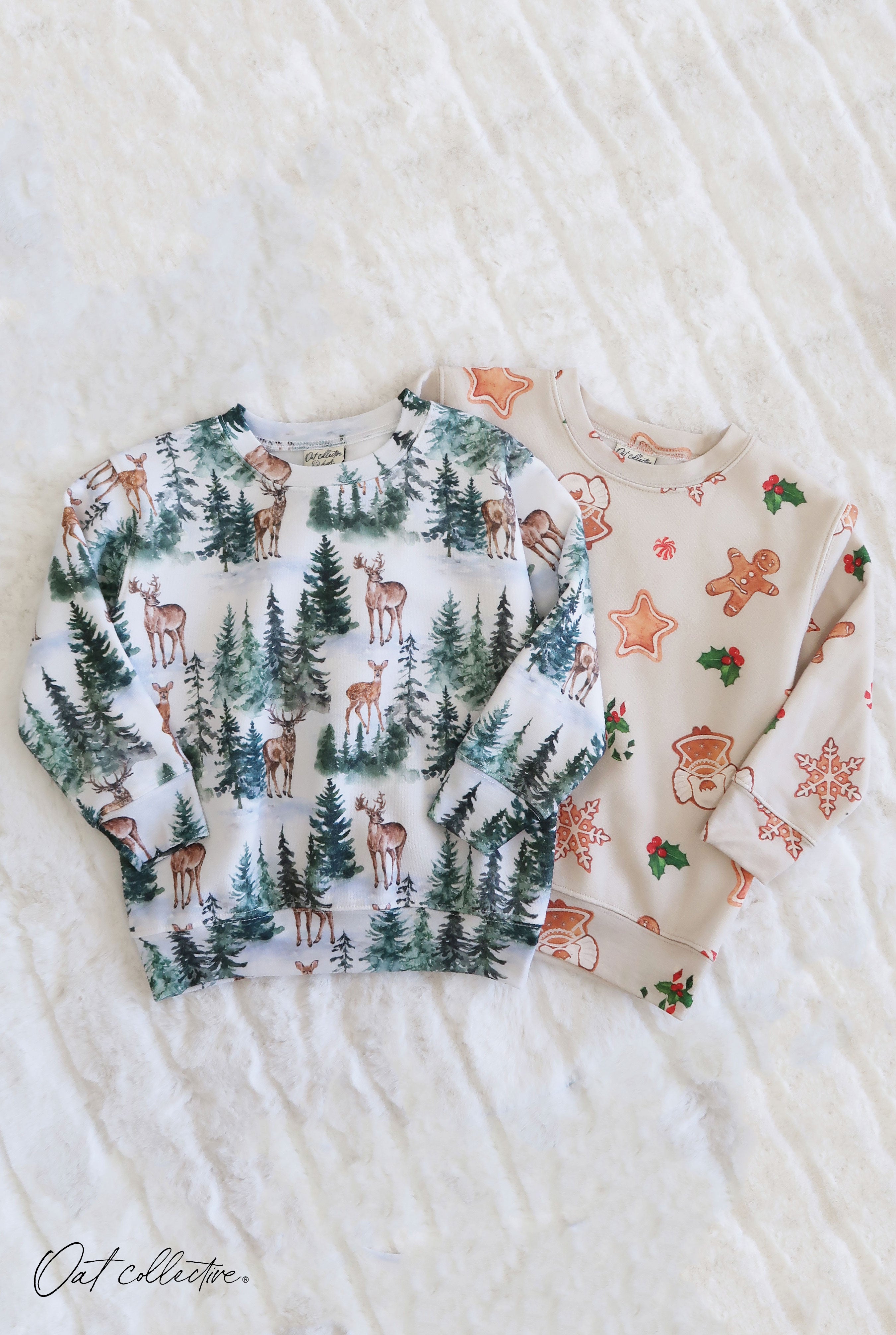 CHRISTMAS ALL OVER Toddler Graphic Sweatshirt